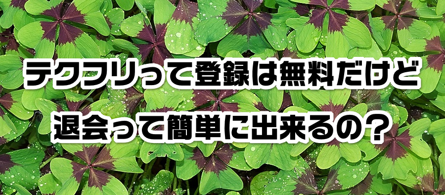 �e�N�t�����ēo�^�͖��������Ǒމ���ĊȒP�ɏo����́H